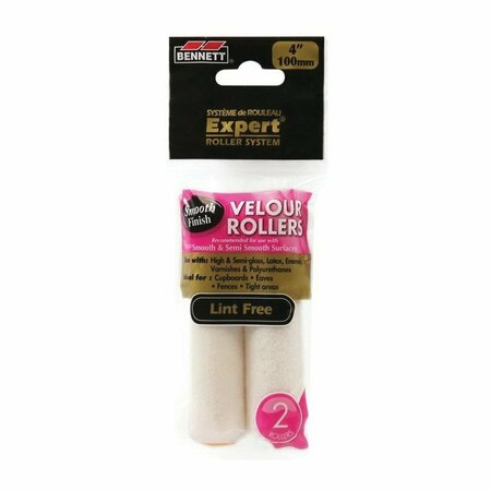 BENNETT Refill Rlr Paint 100mm Lg Vlr 2X4 VELOUR